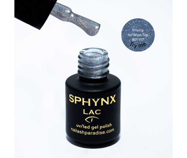 Top Coat - Prisma no wipe try me 5ml